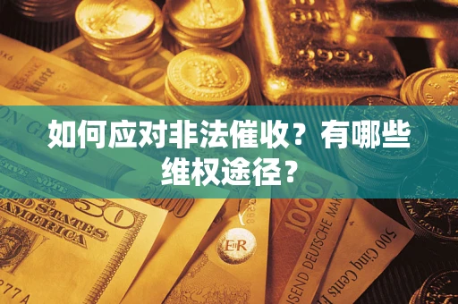 武汉如何应对非法催收？有哪些维权途径？