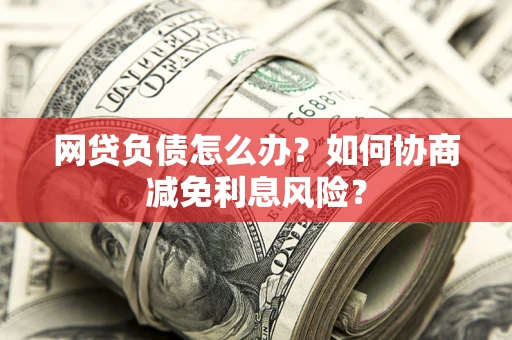 武汉网贷负债怎么办？如何协商减免利息风险？