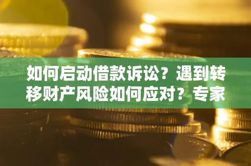 武汉如何启动借款诉讼？遇到转移财产风险如何应对？专家解局支招