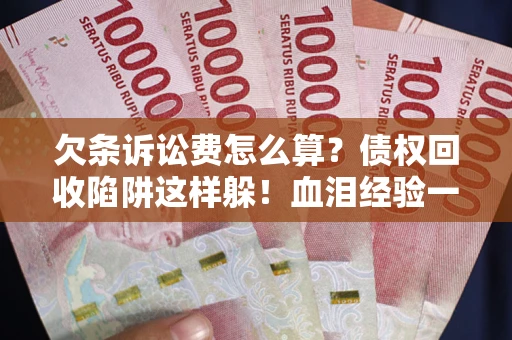 武汉欠条诉讼费怎么算？债权回收陷阱这样躲！血泪经验一次讲透