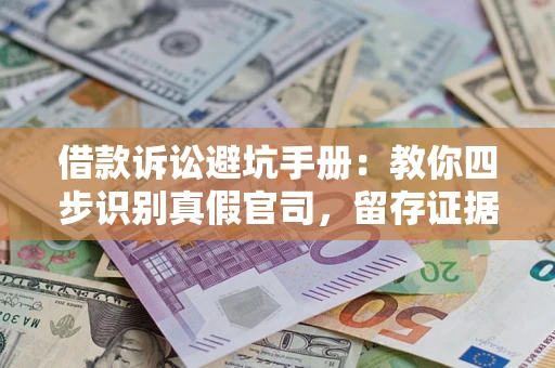 武汉借款诉讼避坑手册：教你四步识别真假官司，留存证据不踩雷