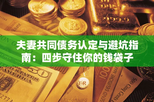 武汉夫妻共同债务认定与避坑指南：四步守住你的钱袋子